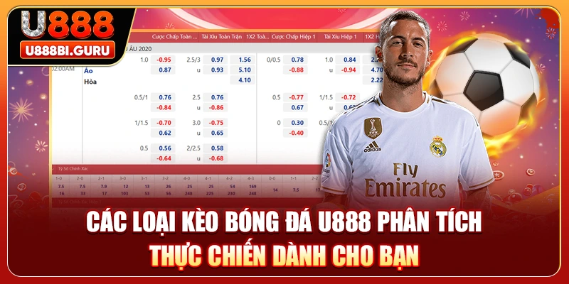 Các Loại Kèo Bóng Đá U888 Phân Tích Thực Chiến Dành Cho Bạn
