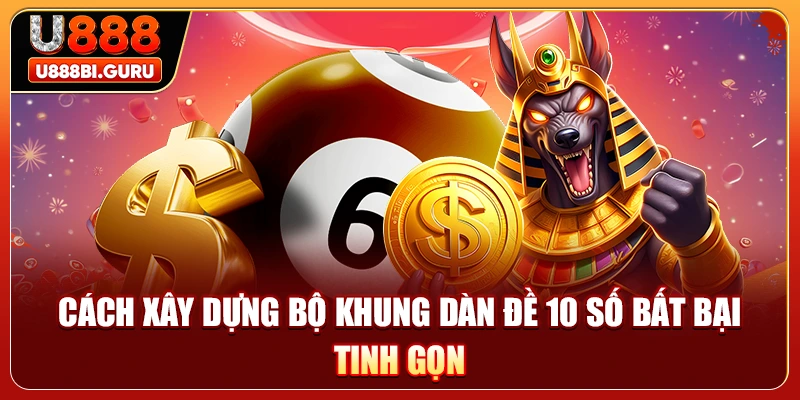 Cách xây dựng bộ khung dàn đề 10 số bất bại tinh gọn