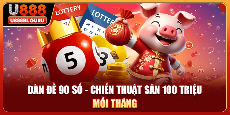 Dàn Đề 90 Số - Chiến Thuật Săn 100 Triệu Mỗi Tháng