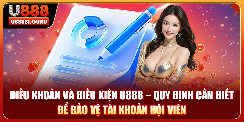 Điều Khoản Và Điều Kiện U888 – Quy Định Cần Biết Để Bảo Vệ Tài Khoản Hội Viên