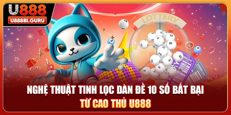Nghệ thuật tinh lọc dàn đề 10 số bất bại từ cao thủ U888