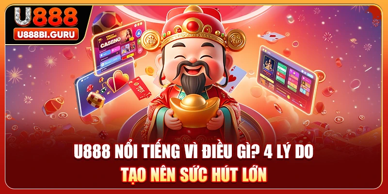 U888 Nổi Tiếng Vì Điều Gì? 4 Lý Do Tạo Nên Sức Hút Lớn